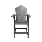 Tabouret de bar Adirondack haut d'extérieur (1 pièce)