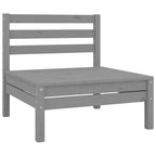 Canapé d'extérieur 2 places en pin massif vidaXL, multicolore - 25 x 25 x 24,6