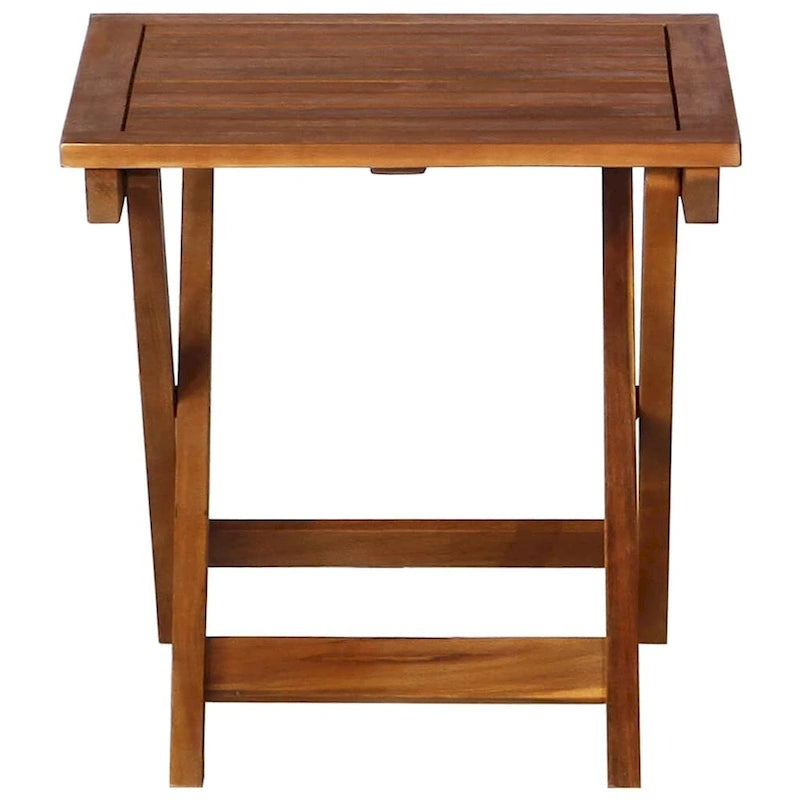 Ensemble de 2 chaises longues vidaXL avec table et coussins en bois d'acacia massif - 72,4 x 21,7 x 25,2