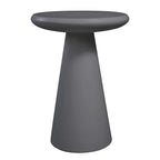 Table d'appoint extérieure Patio Watcher 16 po en béton Mgo en forme de champignon