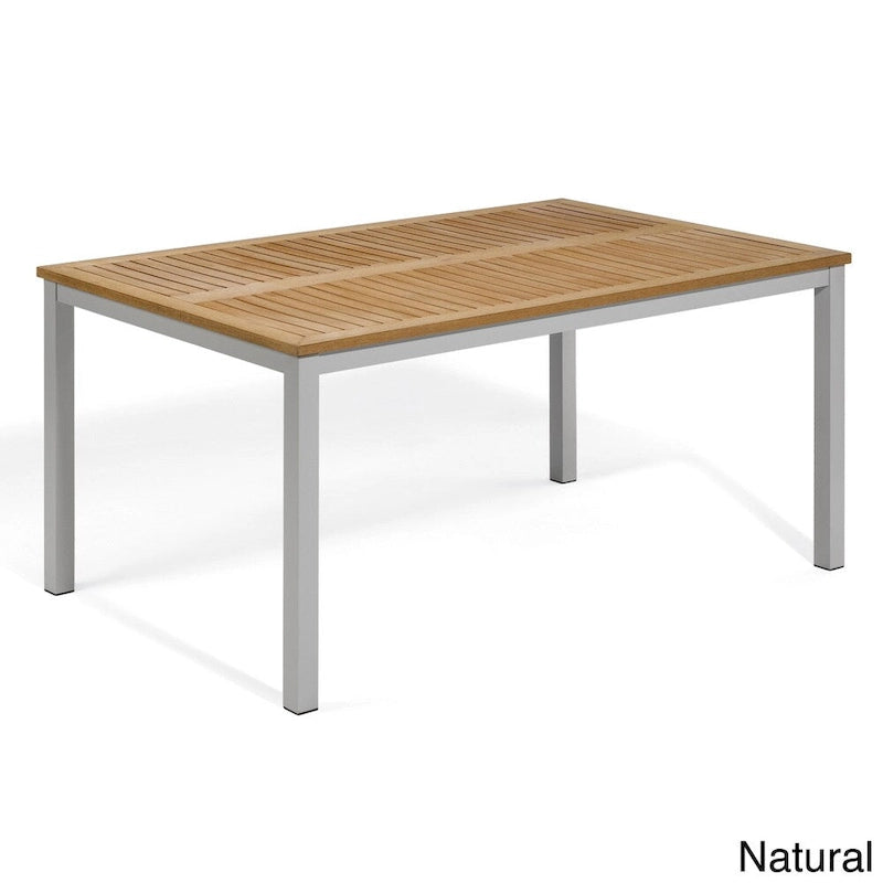 Table de salle à manger rectangulaire Travira de 63 pouces