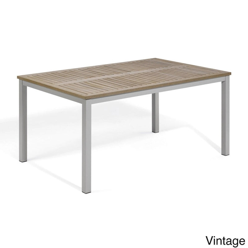 Table de salle à manger rectangulaire Travira de 63 pouces