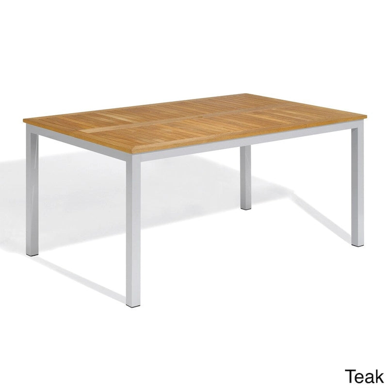 Table de salle à manger rectangulaire Travira de 63 pouces
