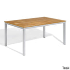Table de salle à manger rectangulaire Travira de 63 pouces