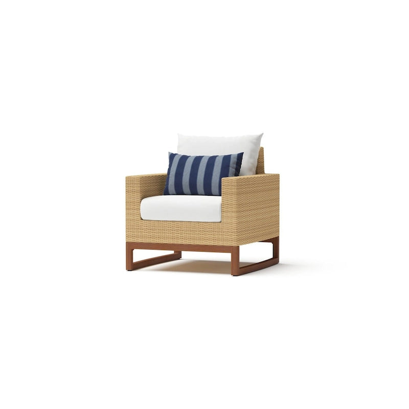 Milli Lot de 2 Fauteuils de jardin Sunbrella pour terrasse