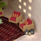 Milli Lot de 2 Fauteuils de jardin Sunbrella pour terrasse