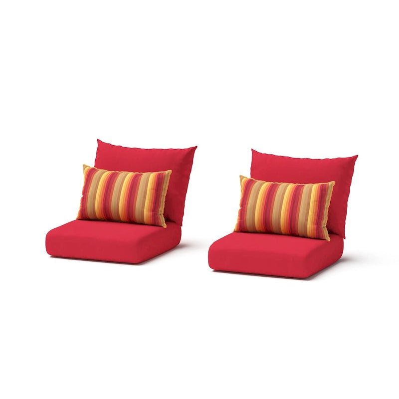 Milli Lot de 2 Fauteuils de jardin Sunbrella pour terrasse