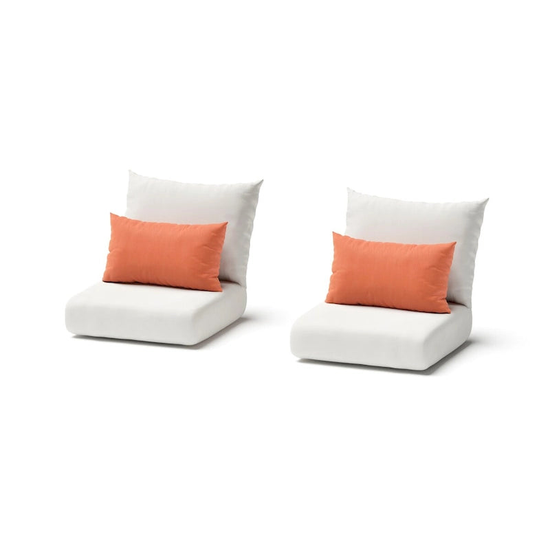 Milli Lot de 2 Fauteuils de jardin Sunbrella pour terrasse