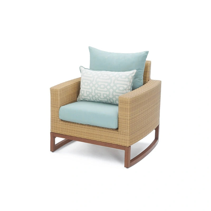 Milli Lot de 2 Fauteuils de jardin Sunbrella pour terrasse
