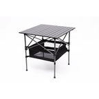Ensemble de 5 tables et chaises pliantes d'extérieur, idéal pour l'intérieur, le camping, les pique-niques, la plage, le jardin, les barbecues, les fêtes et la terrasse.
