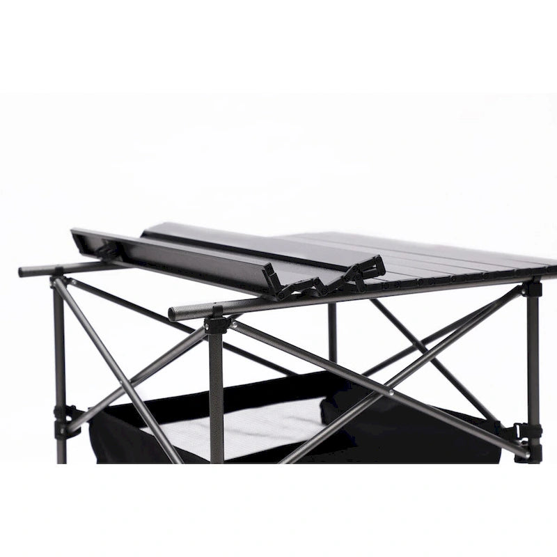 Ensemble de 5 tables et chaises pliantes d'extérieur, idéal pour l'intérieur, le camping, les pique-niques, la plage, le jardin, les barbecues, les fêtes et la terrasse.