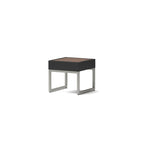 Ensemble de 5 chaises de patio d'extérieur Milo Espresso Sunbrella