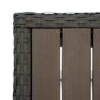 Ensemble de 5 chaises de patio d'extérieur Milo Espresso Sunbrella