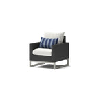 Ensemble de 5 chaises de patio d'extérieur Milo Espresso Sunbrella