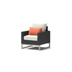 Ensemble de 5 chaises de patio d'extérieur Milo Espresso Sunbrella