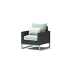 Ensemble de 5 chaises de patio d'extérieur Milo Espresso Sunbrella