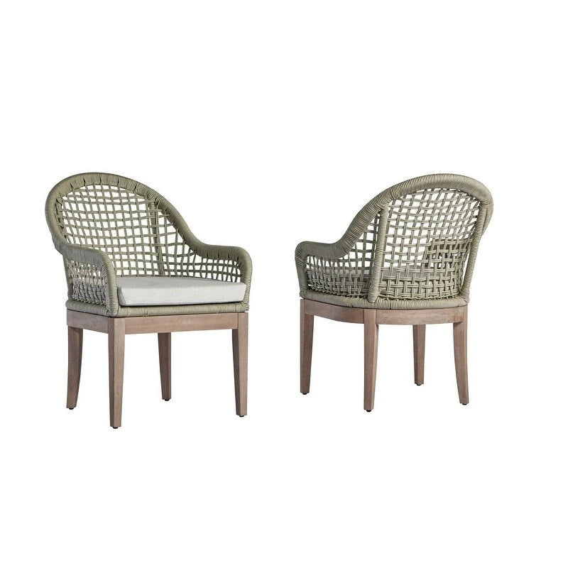 Chaises d'appoint de patio de qualité supérieure (ensemble de 2)