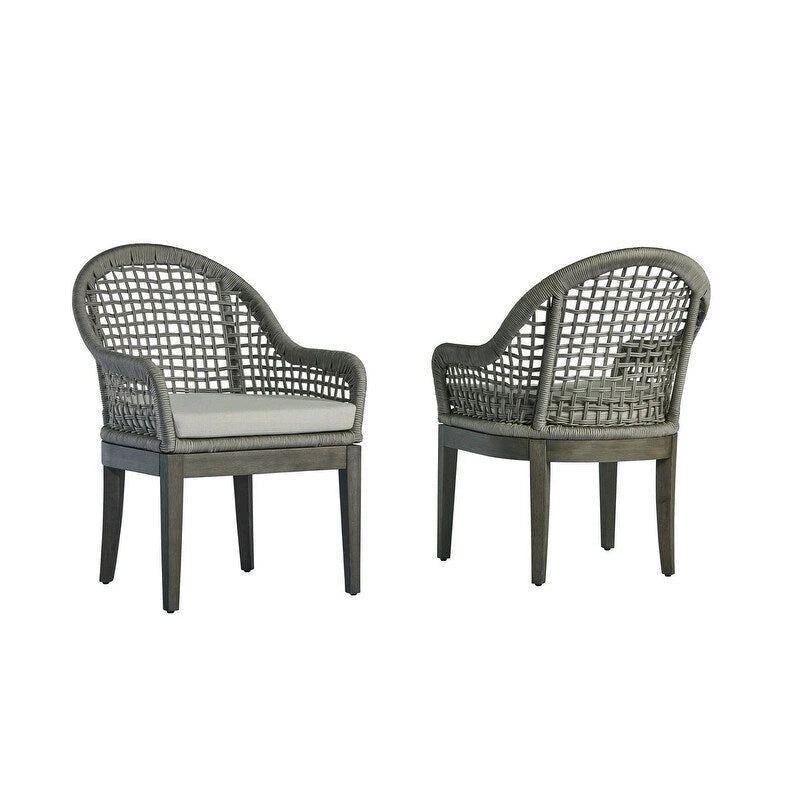 Chaises d'appoint de patio de qualité supérieure (ensemble de 2)