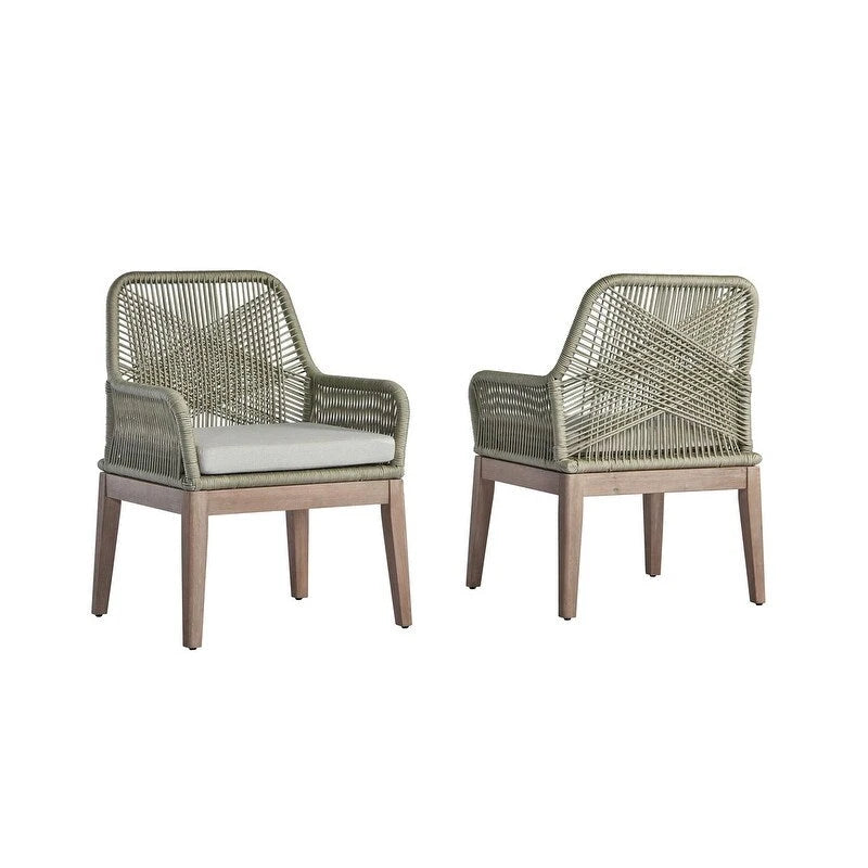 Chaises d'appoint de patio de qualité supérieure (ensemble de 2)