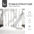 Chaise Adirondack rustique en bois pour terrasse extérieure avec porte-gobelet, résistante aux intempéries