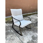 Ensemble fauteuil à bascule et table basse de taille moyenne, hauteur de chaise ergonomique conçue pour réduire la flexion des genoux
