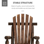 Fauteuil à bascule d'extérieur en bois avec assise à lattes et dossier haut