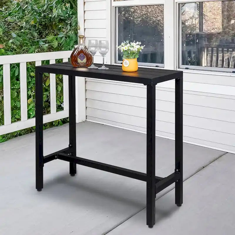 Table de bar de terrasse
