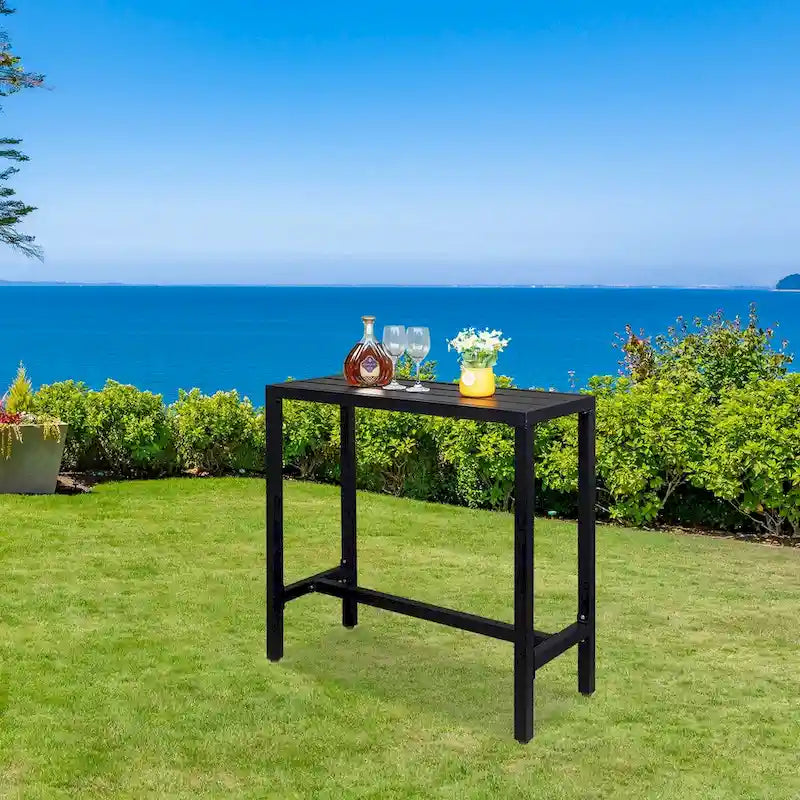 Table de bar de terrasse