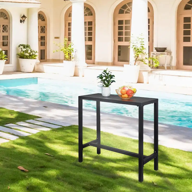 Table de bar de terrasse
