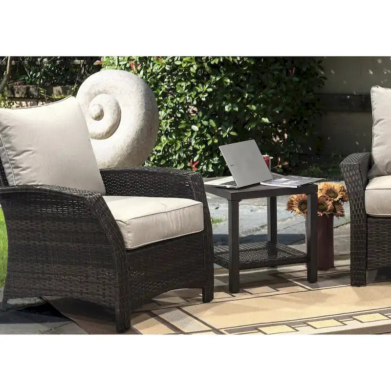 Table d'appoint tissée Williamsport