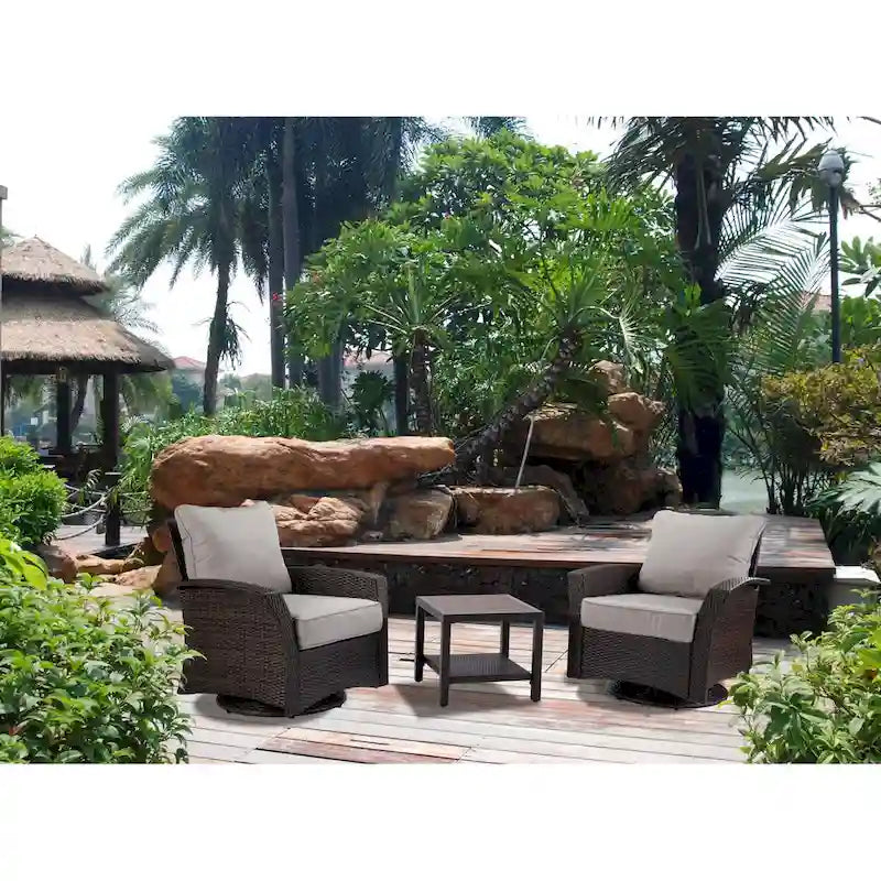 Table d'appoint tissée Williamsport