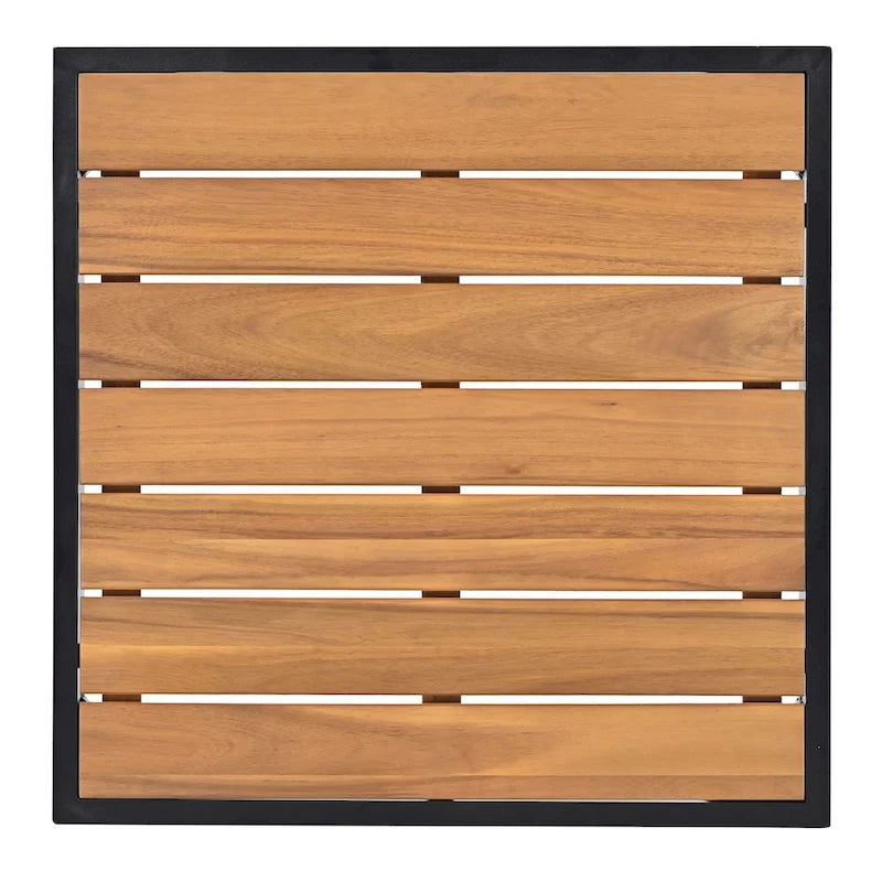 Ensemble de canapé d'angle 8 pièces pour patio avec table basse en verre trempé