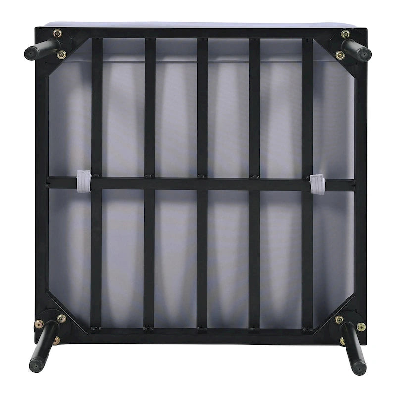 Ensemble de canapé d'angle 8 pièces pour patio avec table basse en verre trempé