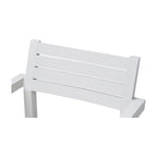 Ensemble de mobilier de patio en aluminium 7 pièces comprenant 4 chaises de salle à manger et 2 fauteuils pivotants à bascule