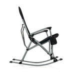 Fauteuil de camping à bascule Oniva Outdoor, (noir)