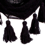 Novica Handmade Ocean Seat In Black Cotton Hammock Swing (Single)