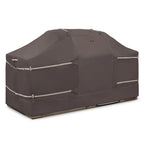 Classic Accessories Ravenna Water-Resistant BBQ Grill Cover for Island with Center Grill Head