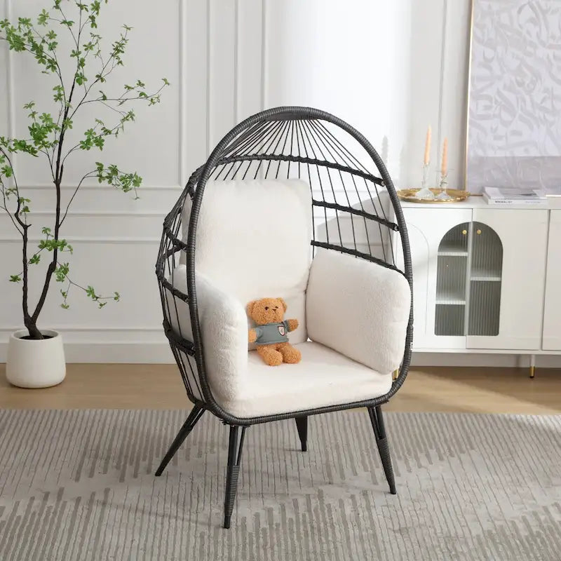 Oversized Large Lounger with Stand