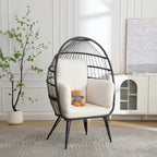 Grande chaise longue surdimensionnée avec support