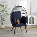 Grande chaise longue surdimensionnée avec support