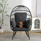 Grande chaise longue surdimensionnée avec support