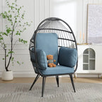 Grande chaise longue surdimensionnée avec support