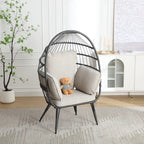Grande chaise longue surdimensionnée avec support