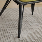 Grande chaise longue surdimensionnée avec support