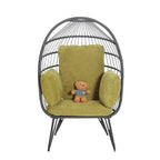 Grande chaise longue surdimensionnée avec support