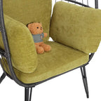 Grande chaise longue surdimensionnée avec support