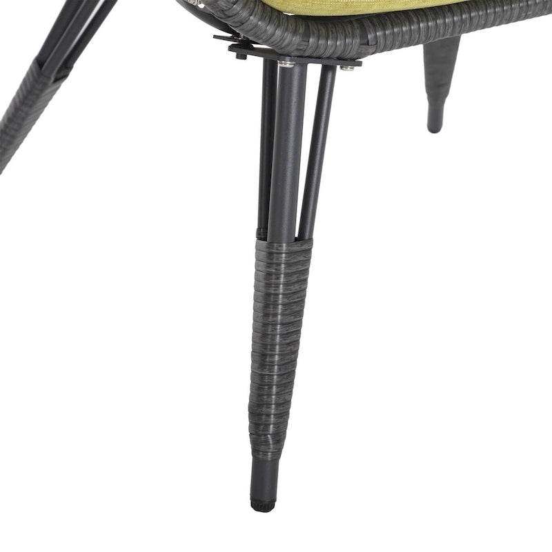 Grande chaise longue surdimensionnée avec support