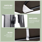 Balançoire de patio en métal pour 3 personnes avec auvent et coussins - Non disponible