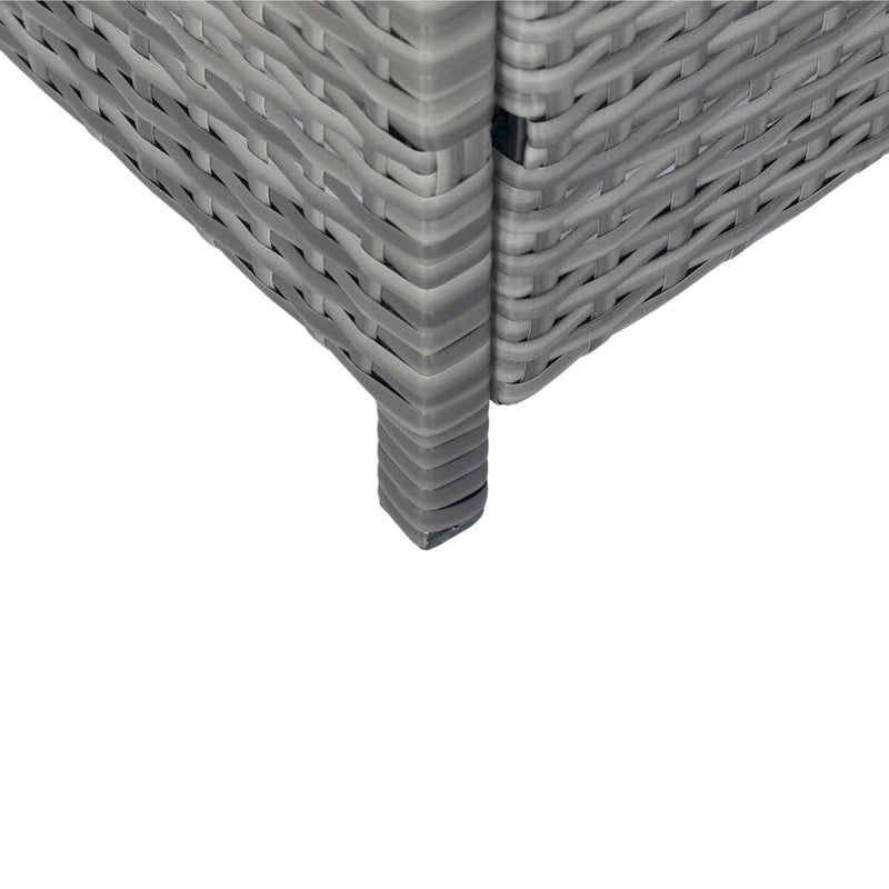 Canapé d'angle d'extérieur MM 5 pièces en résine tressée