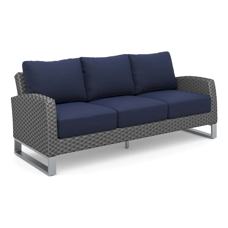 Ensemble de canapés de patio 4 pièces New Classic Furniture Fiji avec piètement traîneau